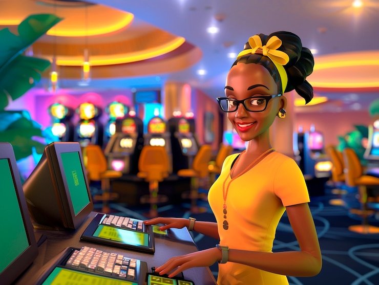 Suasana platform hiburan ricis77 dengan tampilan sports dan casino modern